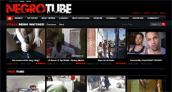 Desktop Screenshot of negrotube.com