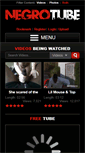 Mobile Screenshot of negrotube.com