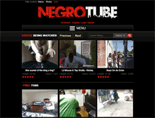 Tablet Screenshot of negrotube.com